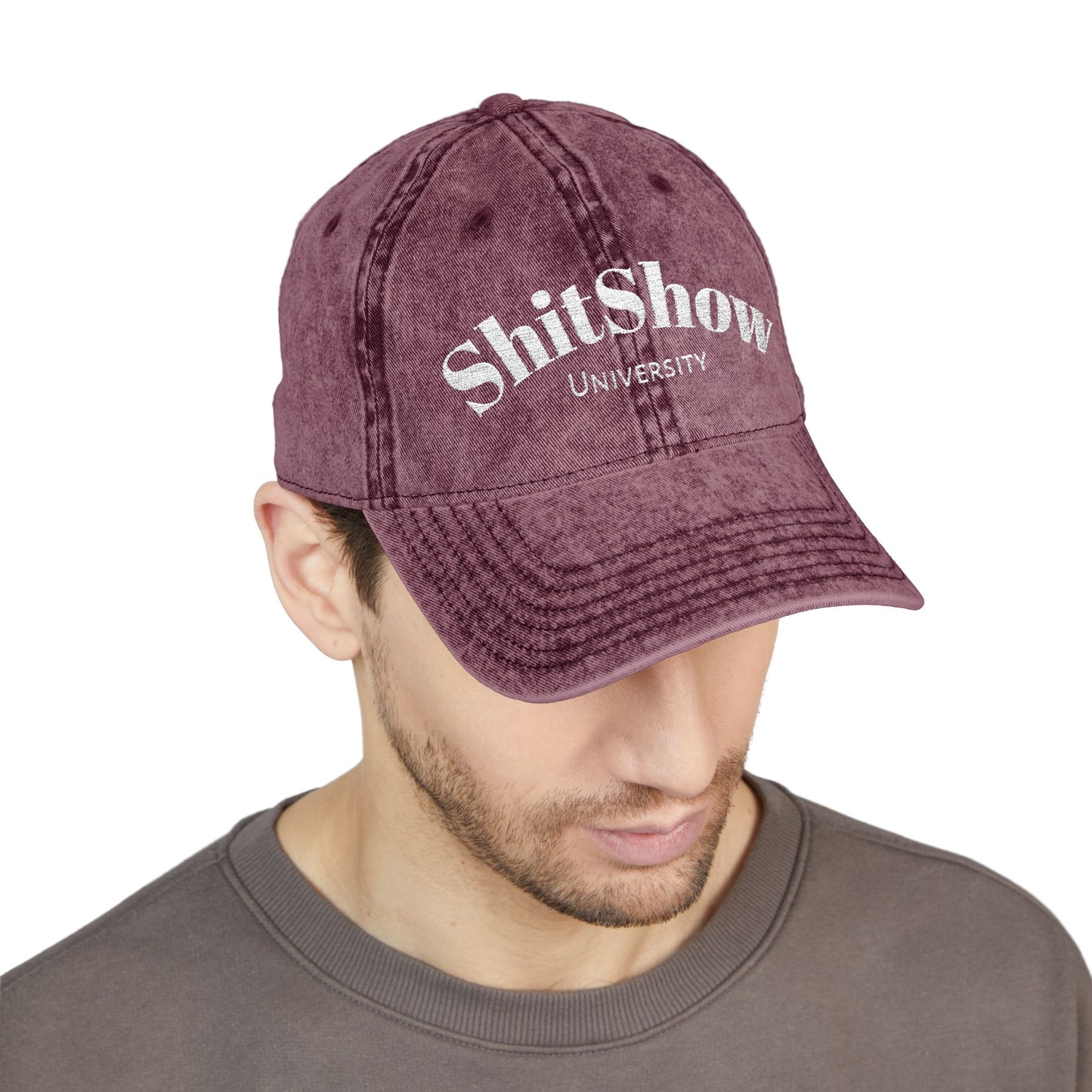 "Shit Show" Vintage Embroidered Cap
