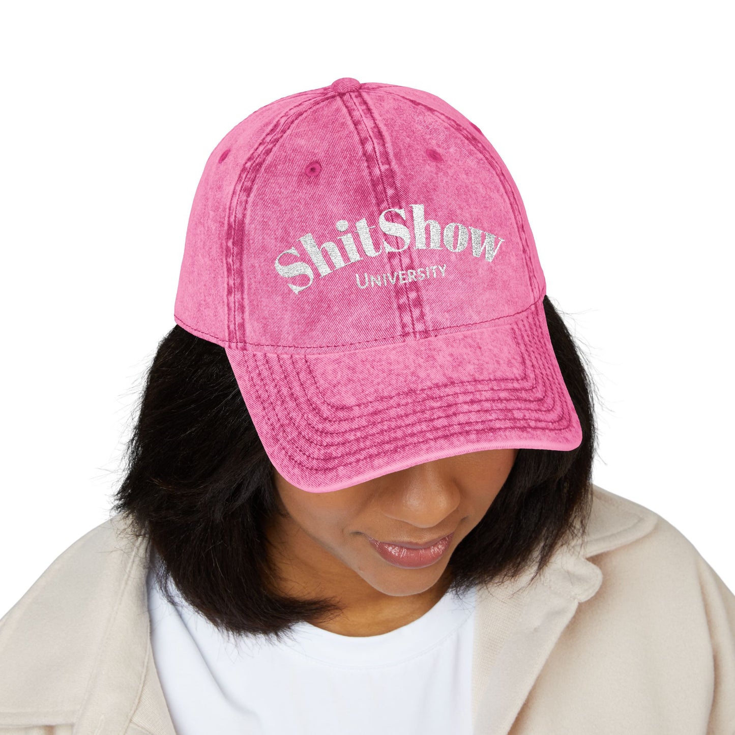 "Shit Show" Vintage Embroidered Cap