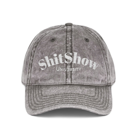 "Shit Show" Vintage Embroidered Cap
