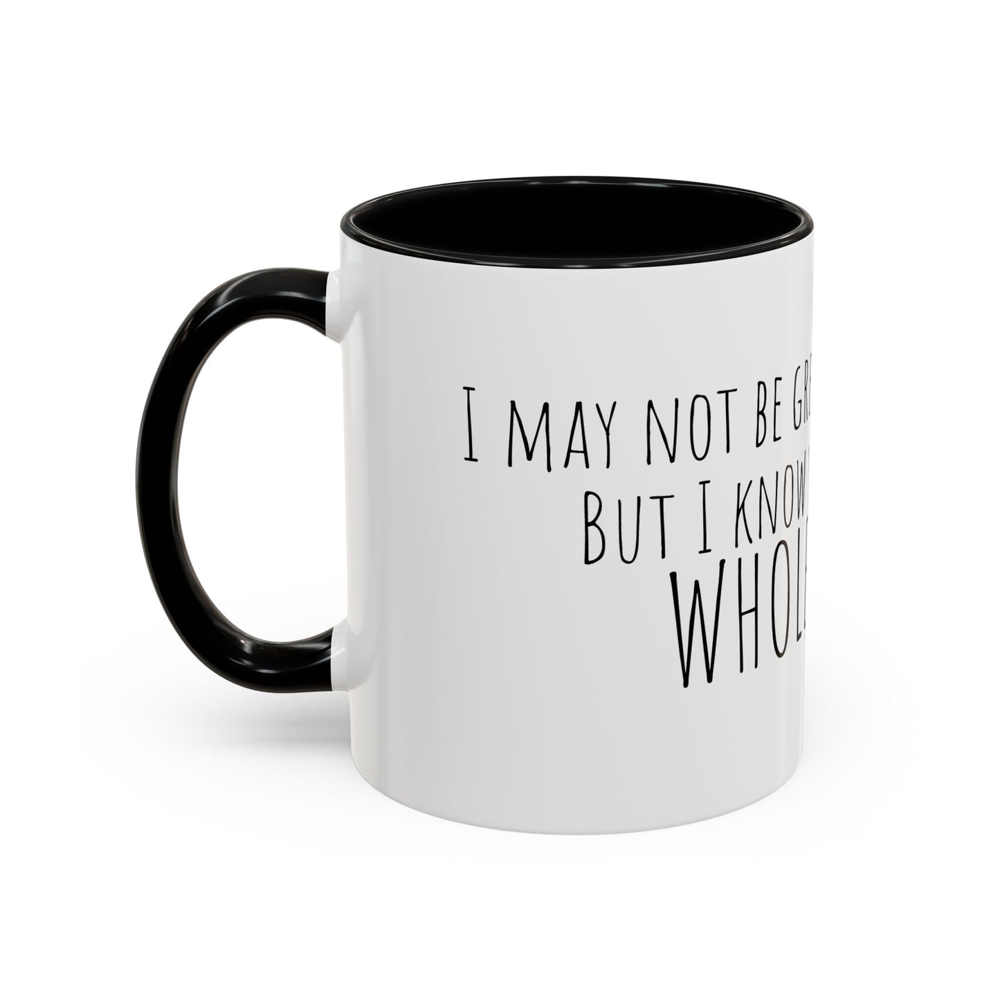 Whole Bitch Accent Mug
