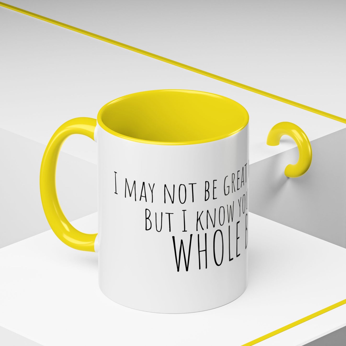 Whole Bitch Accent Mug