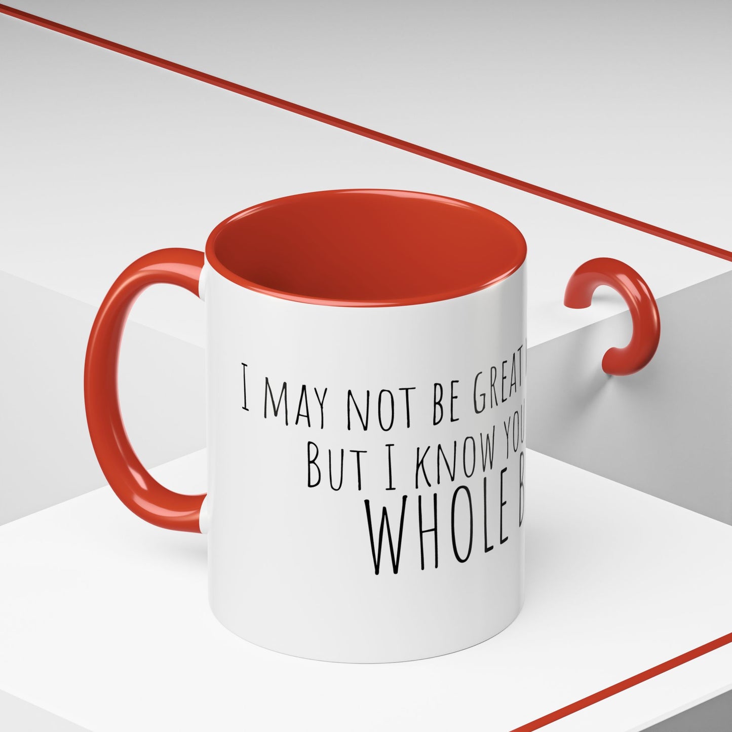 Whole Bitch Accent Mug